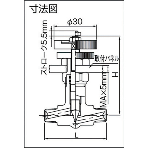 ASOH チッコロ−α 外X外ネジ型 PT3/8 SS-1033 1 個