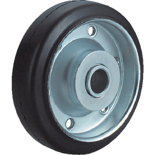 ユーエイ 車輪 200径ゴム車輪 W-200 1 個