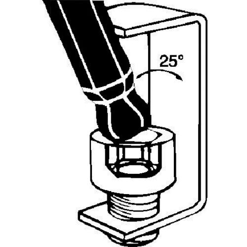 BONDHUS 볼 포인트 드라이버 4mm BS4MM BS040 1 개