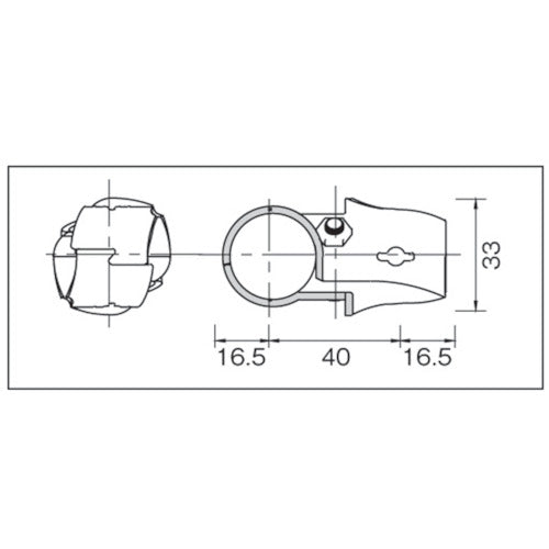 スペーシア メタルジョイント セット品 ニッケルメッキタイプ NSJ−6N NSJ-6N 1 個