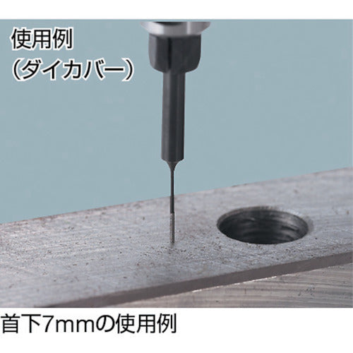 TRUSCO ハイエンドブラックダイヤバー Φ1X軸3 首下6 #230 THB-R010DMF 1 本