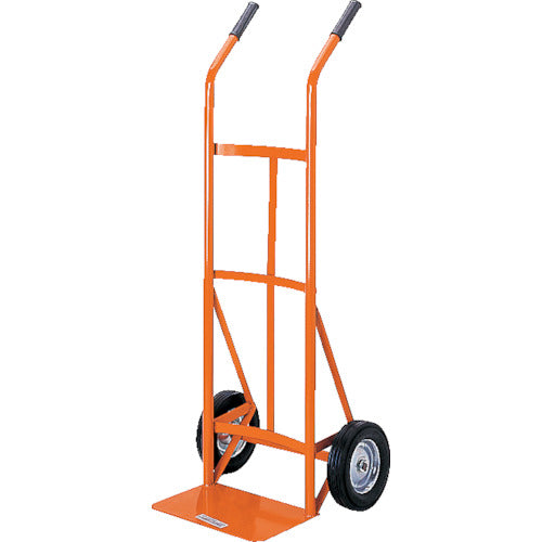 TRUSCO スチールパイプ製二輪運搬車 H1185 すくい板190X340 HT-42N 1 台