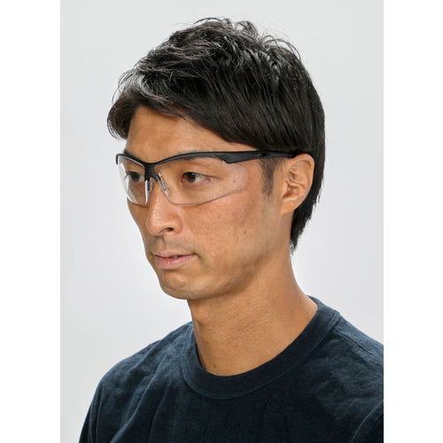 TRUSCO 二眼型保護メガネ レンズクリア 透明 TSG-7128 1 個