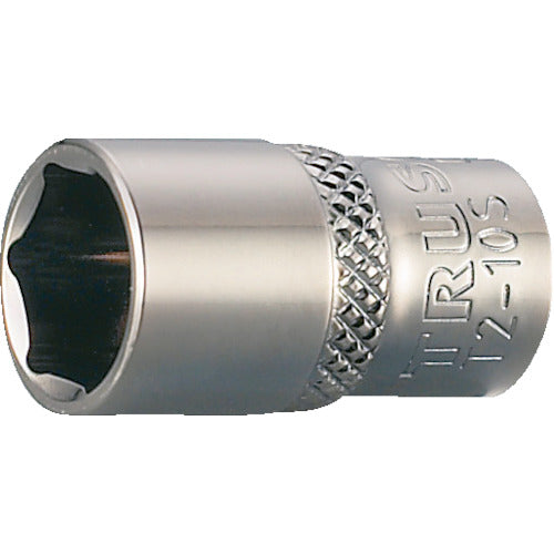 TRUSCO 소켓 6각 타입 삽입각 6.35 대변 5.5mm T2-5.5S 1개