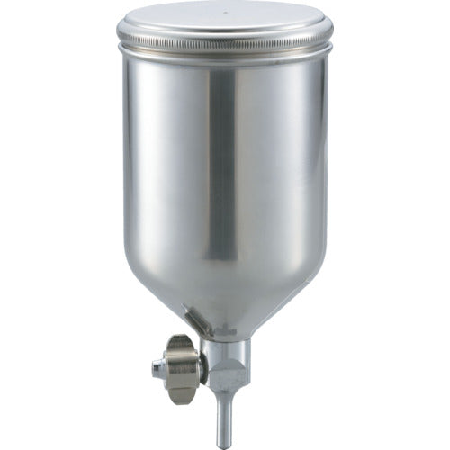 TRUSCO ステンレス塗料カップ 重力式用 容量0.4L 脚付 TGC-04C 1 個