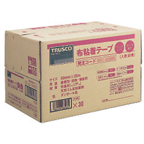 TRUSCO α布粘着テープエコノミータイプ 幅50mmX長さ25m GNT-50SE 1 巻