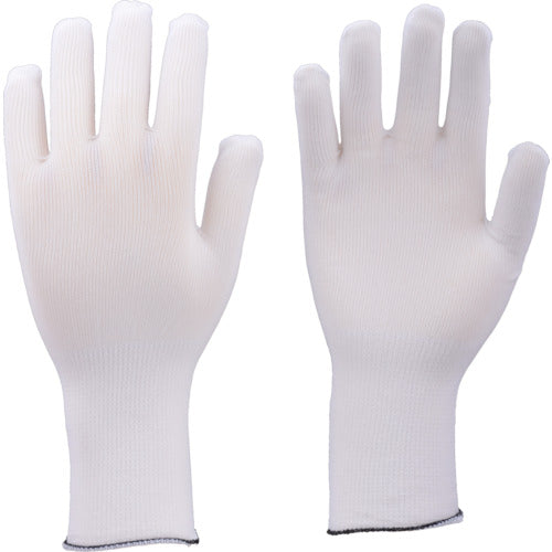 TRUSCO Inner knit gloves, long type, L size (10 pairs) DPM-306EX-L 1 bag