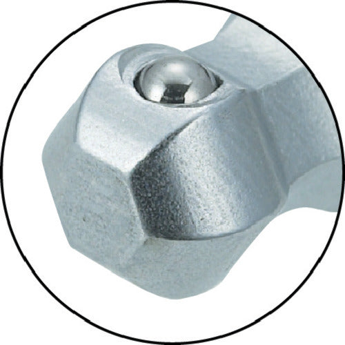 TRUSCO 롱 볼 토션 렌치 8.0mm TTV-80 1 개