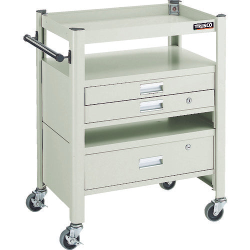 TRUSCO Combination Wagon 2-Drawer D81E 1 pc