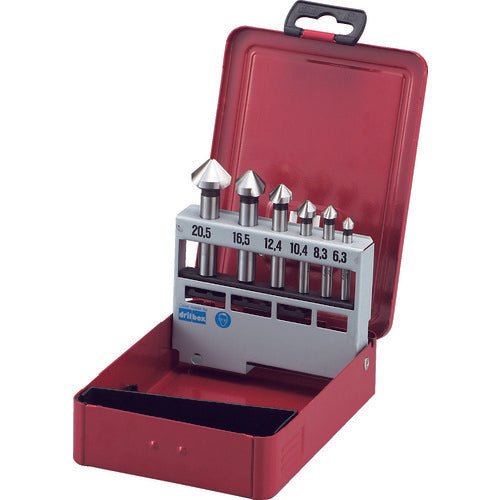 TRUSCCO 카운터 싱크 세트 코발트 하이스 6 개 세트 TSCS 1 S