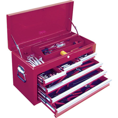 TRUSCO キャビネットツールボックス 660X307X378 TCBOX-4R 1 個