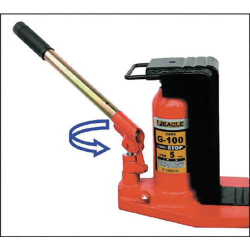 Eagle Claw Jack with lever rotation and safety valve, Claw capacity 8t G-160, 1 unit