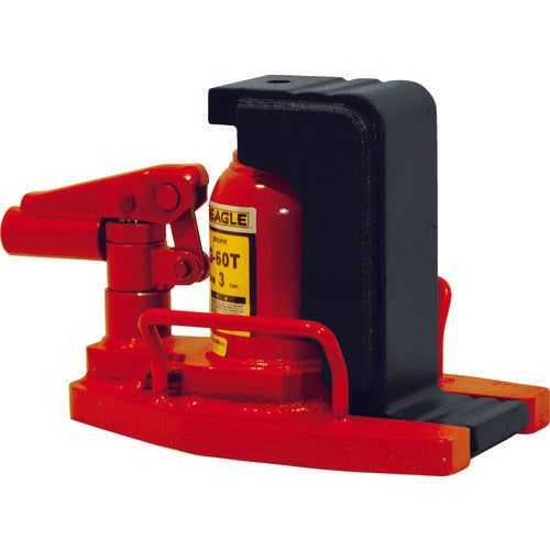 Eagle low-floor, lever-rotating, safety valve claw jack, claw capacity 3t, G-60T, 1 unit