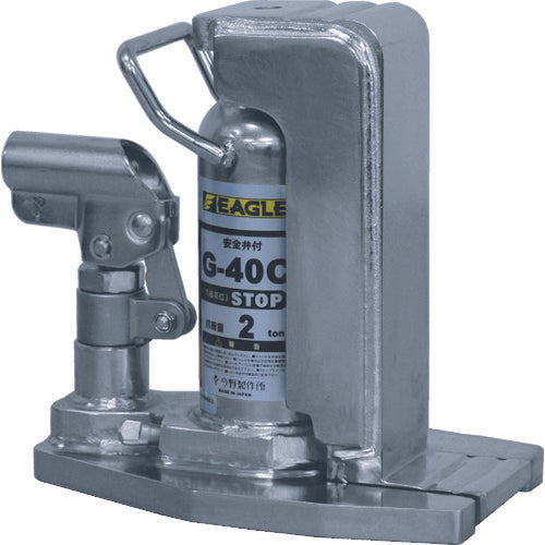 Eagle clean room lever revolving claw jack, claw capacity 2t, G-40C, 1 unit