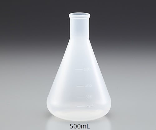PP三角フラスコ 500mL 1個 3033-02 1個