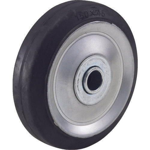 TRUSCO 이륜 운반차용 바퀴 Φ150 고무 바퀴 1011용 P150G 1개