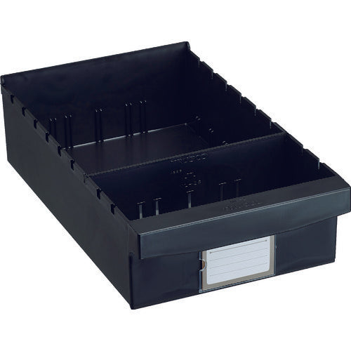 TRUSCO 컨테이너 랙 케이스 밴 랙 케이스 L형 투명 인출소 X36개 H880 투명 305L-N36S 1대