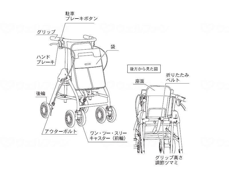 Kowa Seisakusho Teico Brittle Slim Navy