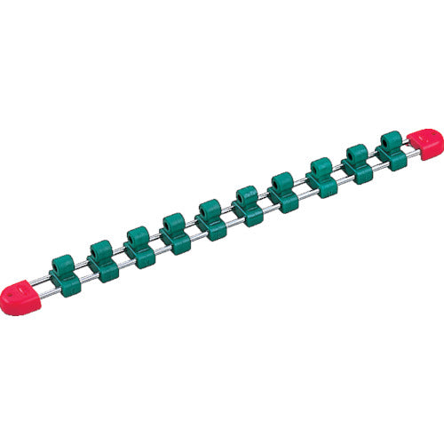 KTC 12.7sq.ソケットホルダー 差込角12.7mm 差込数10個 全長365mm EHB410 1 個