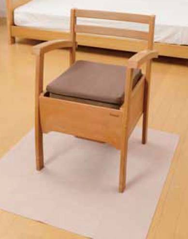 Kowa Manufacturing Teikobu Portable Toilet Mat, Beige