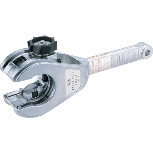 KTC 대형 구리·수지관용 래칫 파이프 커터 전장 335 mm PCRT2-66 1개