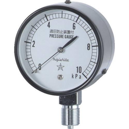 Lower right Low pressure gauge AT3/8×75×25KPA CA311-211-25KP 1 piece