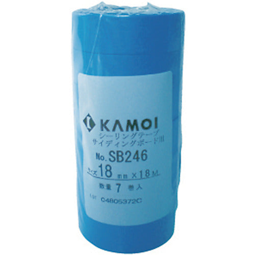 카모이 마스킹 테이프 사이딩용 7권입 청색 SB246JAN-18 1 PK
