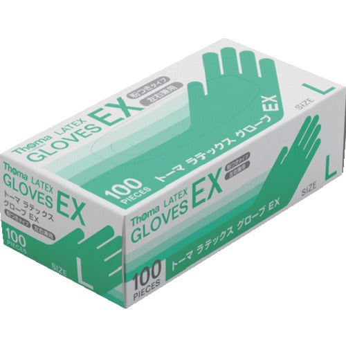 토마 라텍스 EX-L 사이즈 (100 매입) E101-L 1 상자
