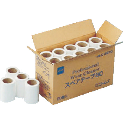 ニトムズ ウェアクリーナー80スペア (20巻入) C2970 1 箱