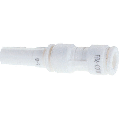 Chiyoda Tube Fitting Five Reducer W (White) 6mm (Tube) x 8mm FR6-8RCW 1 pc