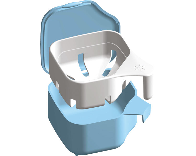Dent Clear Cup for cleaning dentures / 239-003980-00 Blue 1 pc