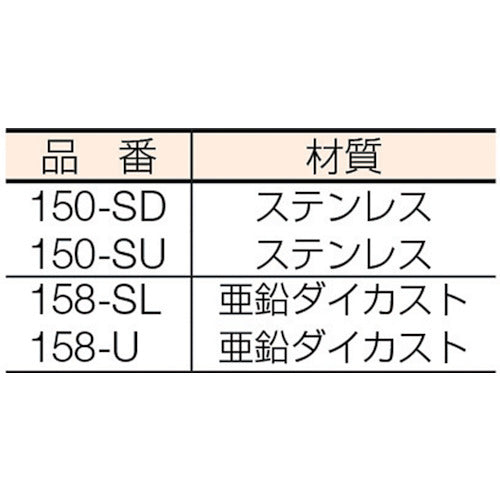 HINAKA スタンダード戸じまりくん 158-SL 1 個