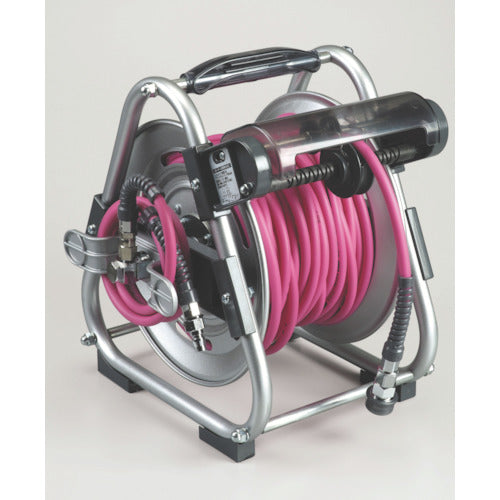 Hataya Narashimaki Air Reel 20m Inner Diameter φ6.5 Soft Polyurethane Hose UDN-202 1 unit