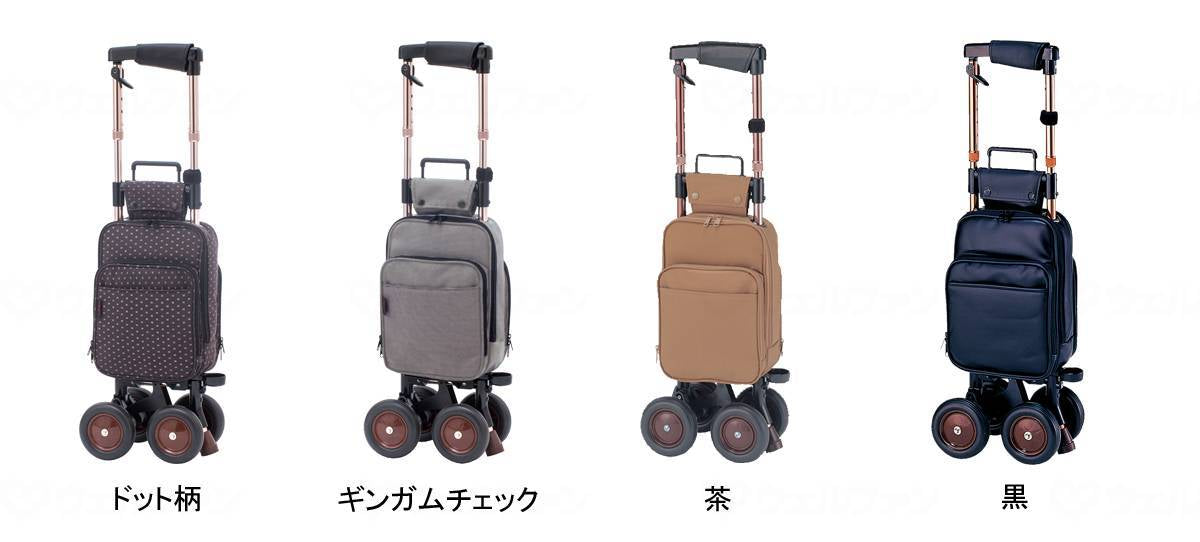 ウィズワンキャリーステッキ・ライト 168 黒