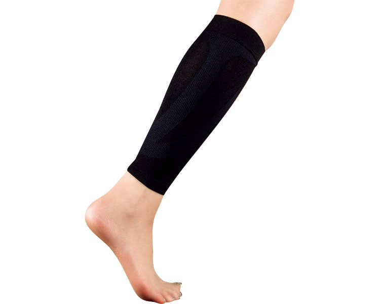 나카야마식 바디 프레임 서포터 종아리용 1장입 / 350206 블랙 프리 1장