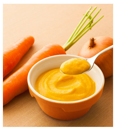 キユーピーやさしい献立 Y4-1 なめらか野菜 にんじん / 20268 75g 1 個