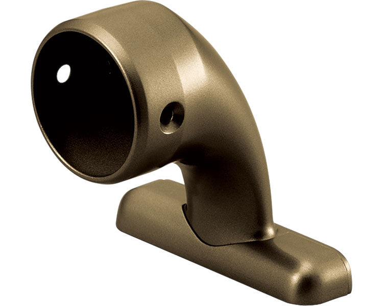 φ35 Slim end bracket for solid walls with cover / 040-1117 Brown BD-47B 1 pc