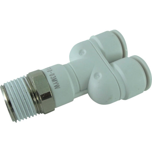 치요다 파이브 메일 브랜치 와이 W(흰색) 10 mm·R3/8 F10-03MYW 1개