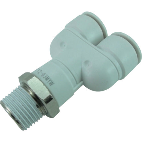 치요다 파이브 메일 브랜치 와이 W(흰색) 12 mm·R3/8 F12-03MYW 1개