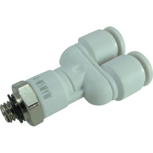 치요다 파이브 메일 브랜치 와이 W(흰색) 4 mm·M5X0.8 F4-M5MYW 1개