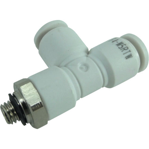 Chiyoda Hose Fitting Five Male Runtee W (White) 4mm M5 x 0.8 F4-M5RTW 1 pc