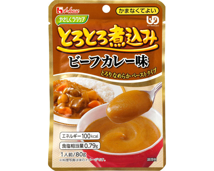 やさしくラクケア とろとろ煮込み ビーフカレー味 / 88388 80g 1 個