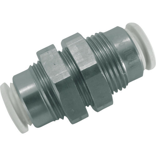 치요다 파이브 SUS 벌크 헤드 유니온 화이트 6mm FS6-00BUW 1개