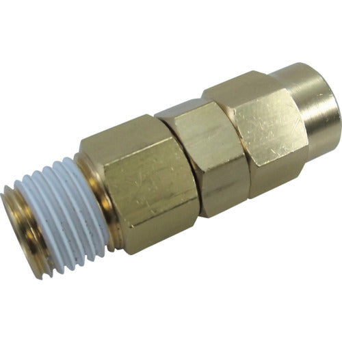 チヨダ 配管継手 ユニバーサルニップル 8mm・R1/4 H5-2MU 1 個