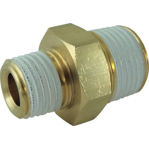 チヨダ 配管継手 異径ニップル R1/4・R3/8 D-2M-3M 1 個