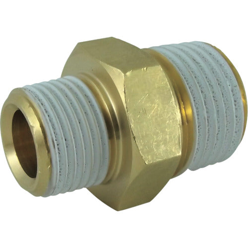 チヨダ 配管継手 異径ニップル R3/8・R1/2 D-3M-4M 1 個