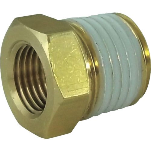 チヨダ 配管継手 ブッシュ Rc1/8・R1/4 B-1F-2M 1 個