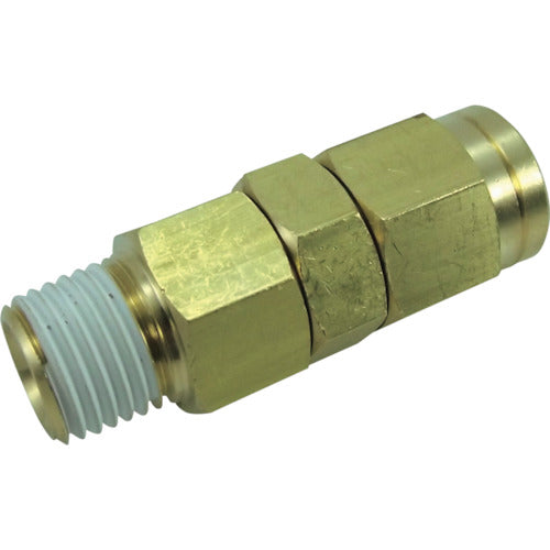 チヨダ 配管継手 ユニバーサルニップル 10mm・R1/4 H6.5-2MU 1 個