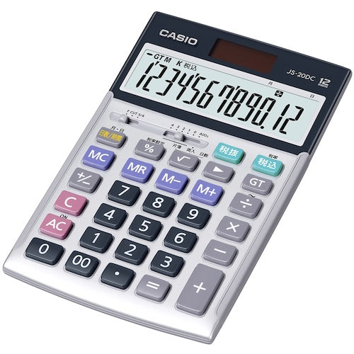 카시오 본격 실무 계산기 실버 JS-20DC-N 1대