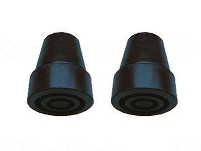 Shima Seisakusho Rubber Cap Large (Set of 2) Black 19φ